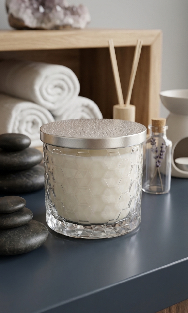 White Oak & Vanilla Candle