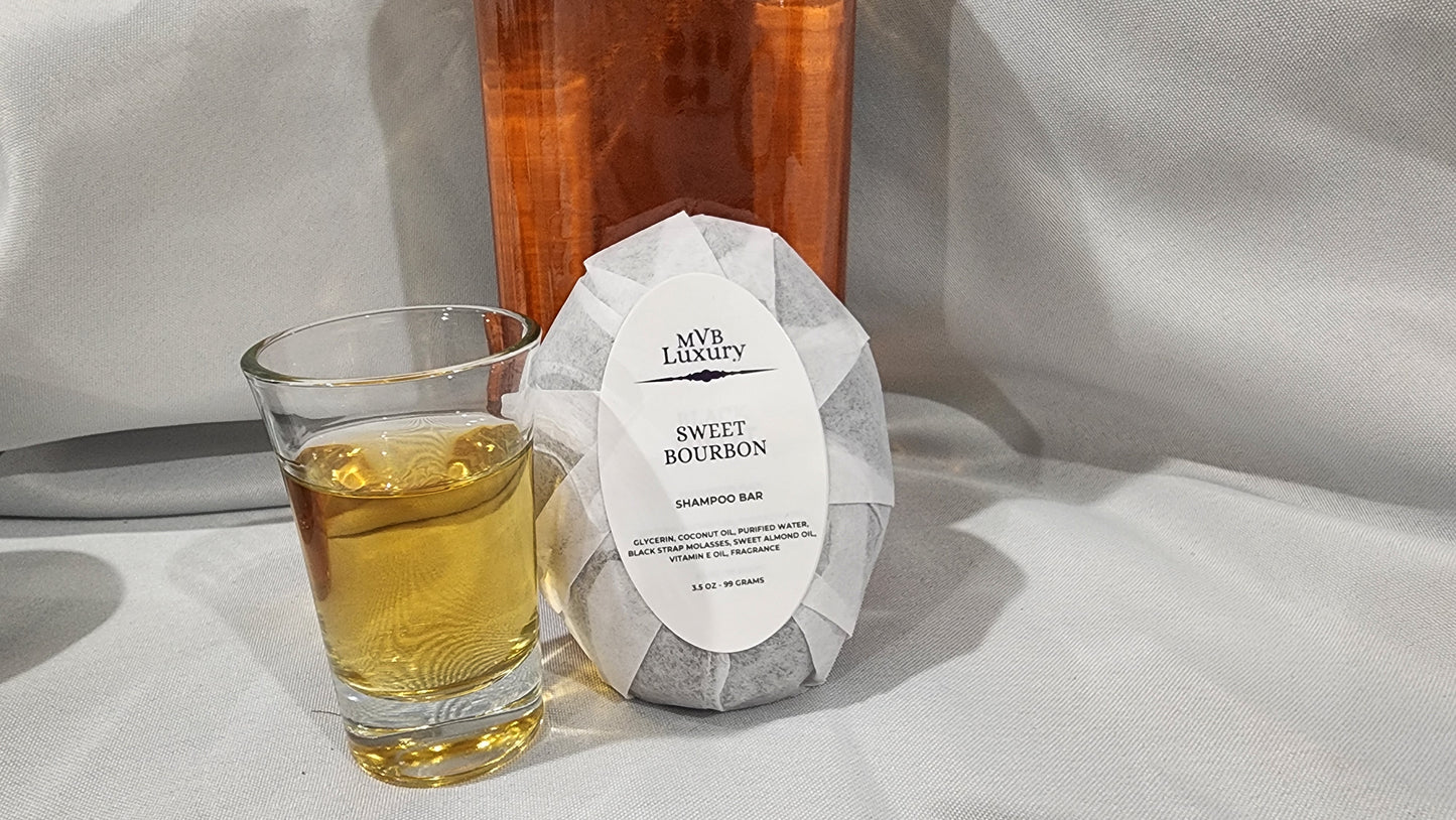 SWEET BOURBON SHAMPOO and BODY BAR