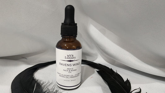 MEN'S FACE AND BEARD OIL RAVENS WING SCENT