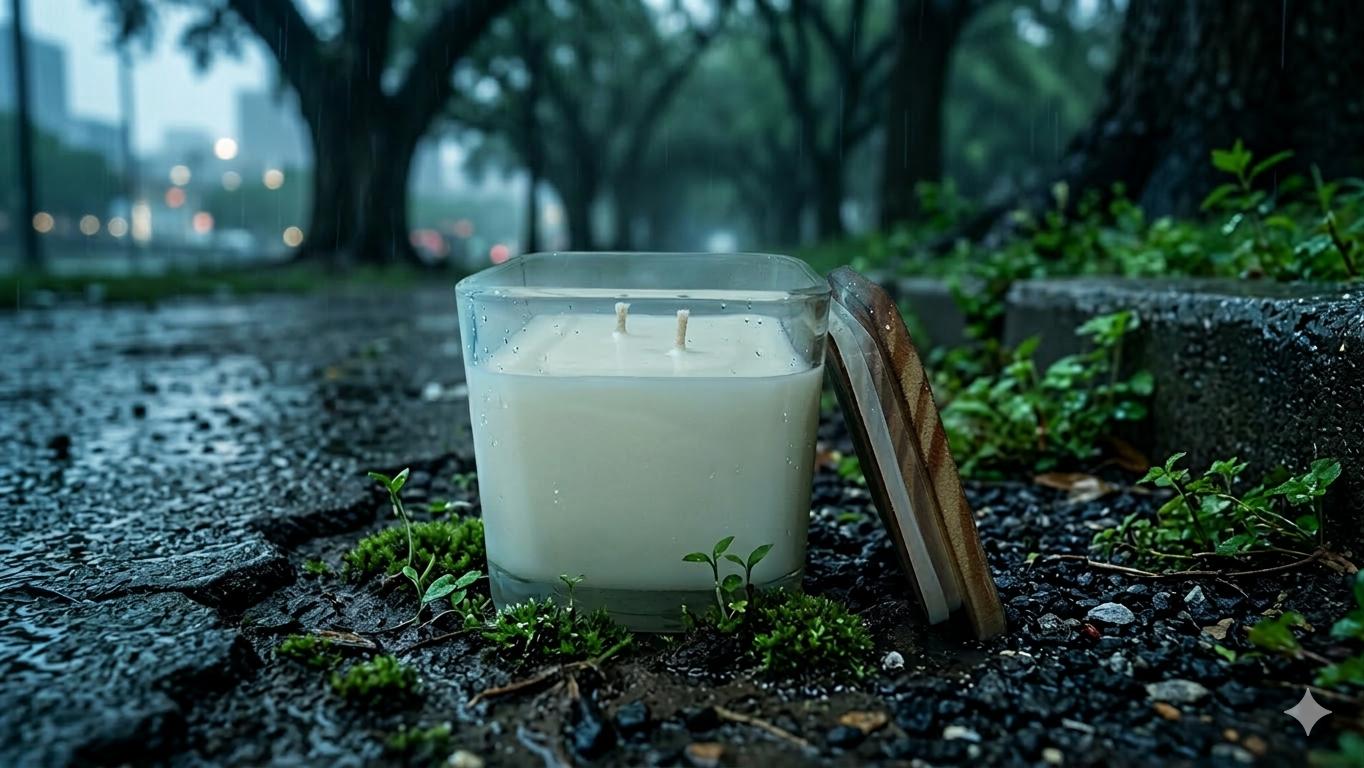 First Rain Candle