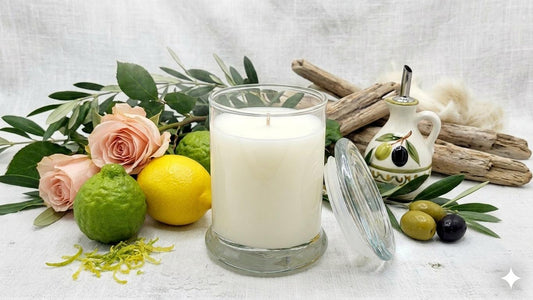 Olive Leaf & Citron Candle