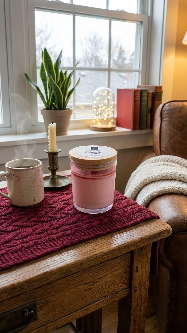 CinnaMint Cloud candle