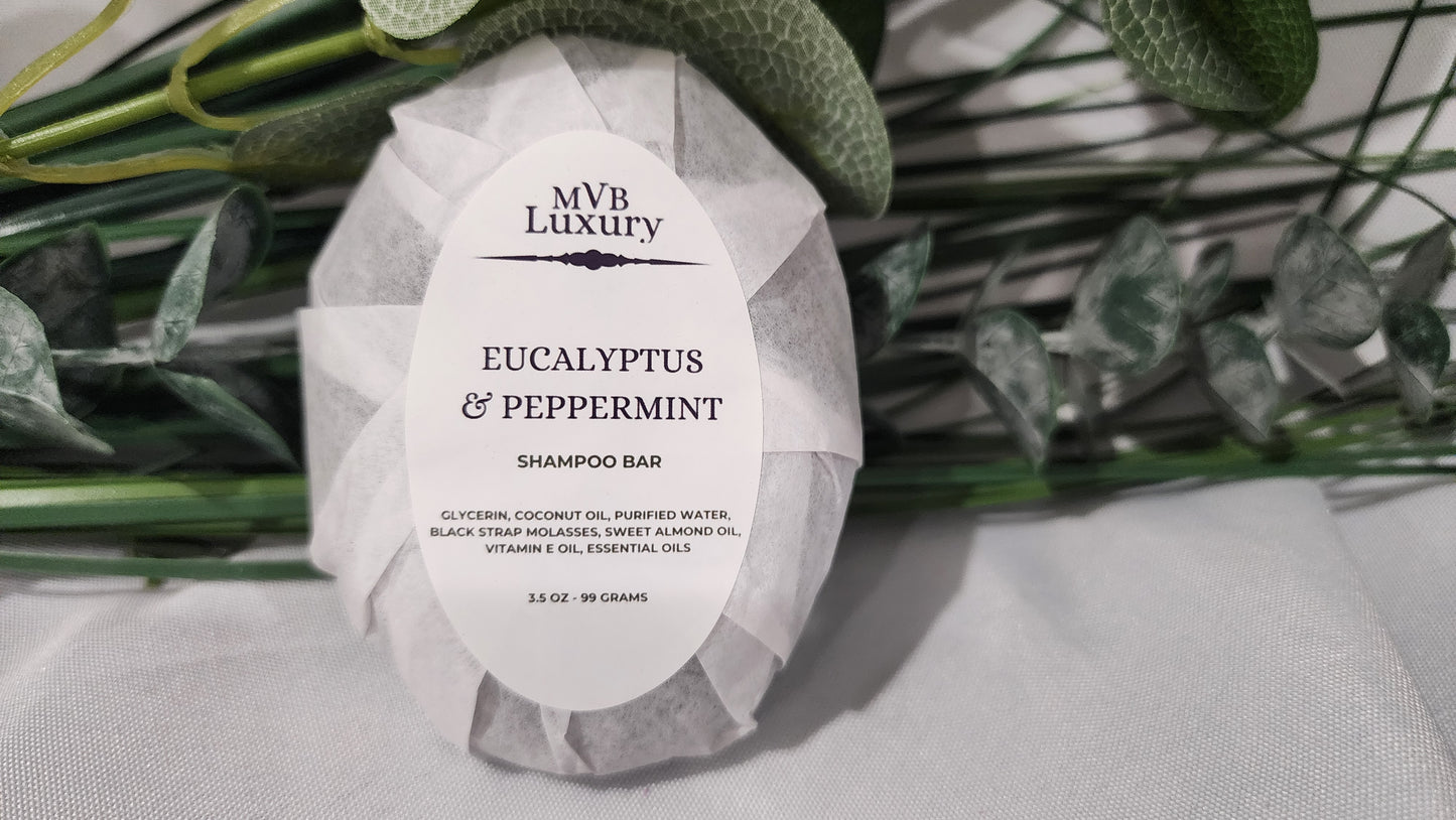 EUCALYPTUS & PEPPERMINT SHAMPOO BAR